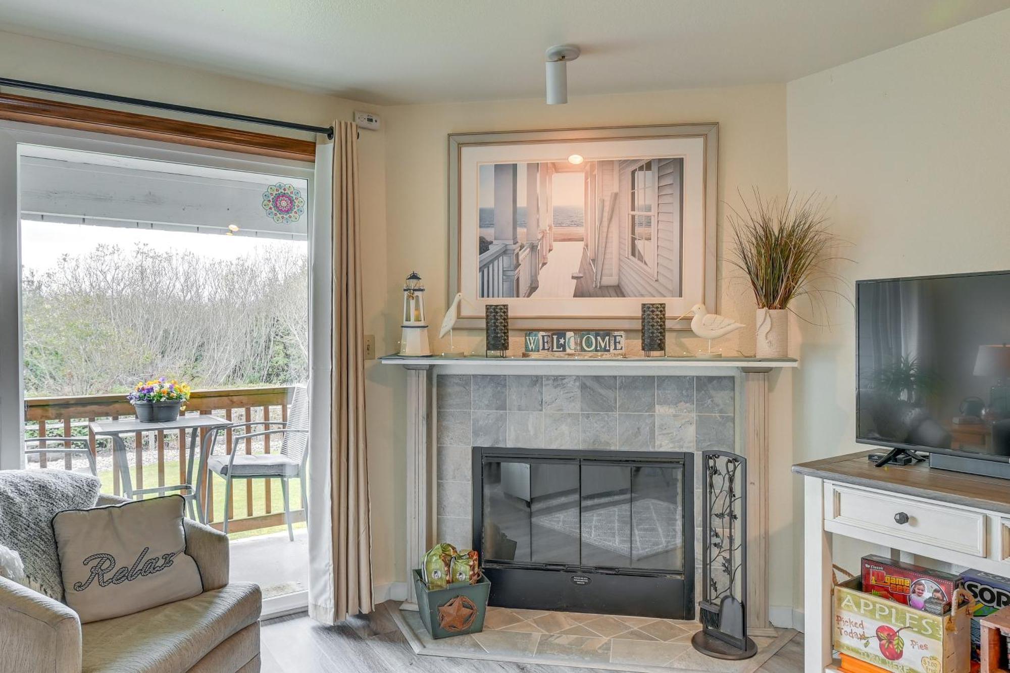 Ocean Shores Condo With Balcony Less Than 1 Mi To Beach! Ngoại thất bức ảnh